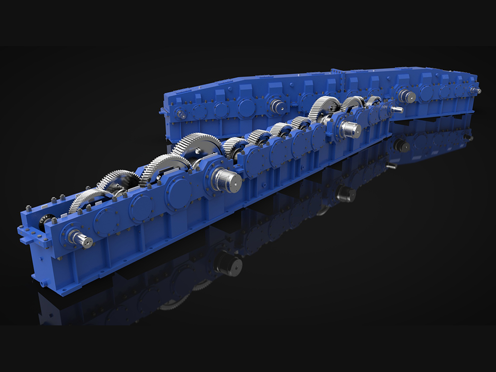 冶金專用一字型減速機 Metallurgical Line-Shaped Gearbox