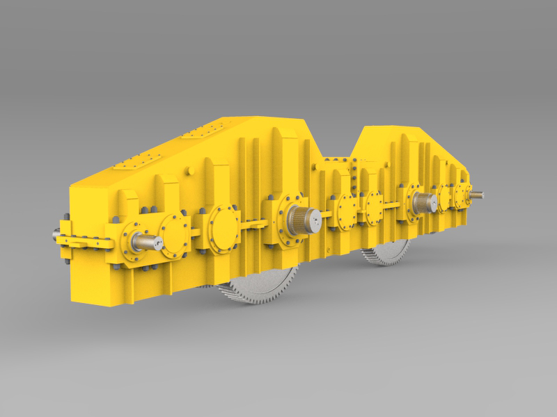 冶金專用一字型減速機 Metallurgical Line-Shaped Gearbox