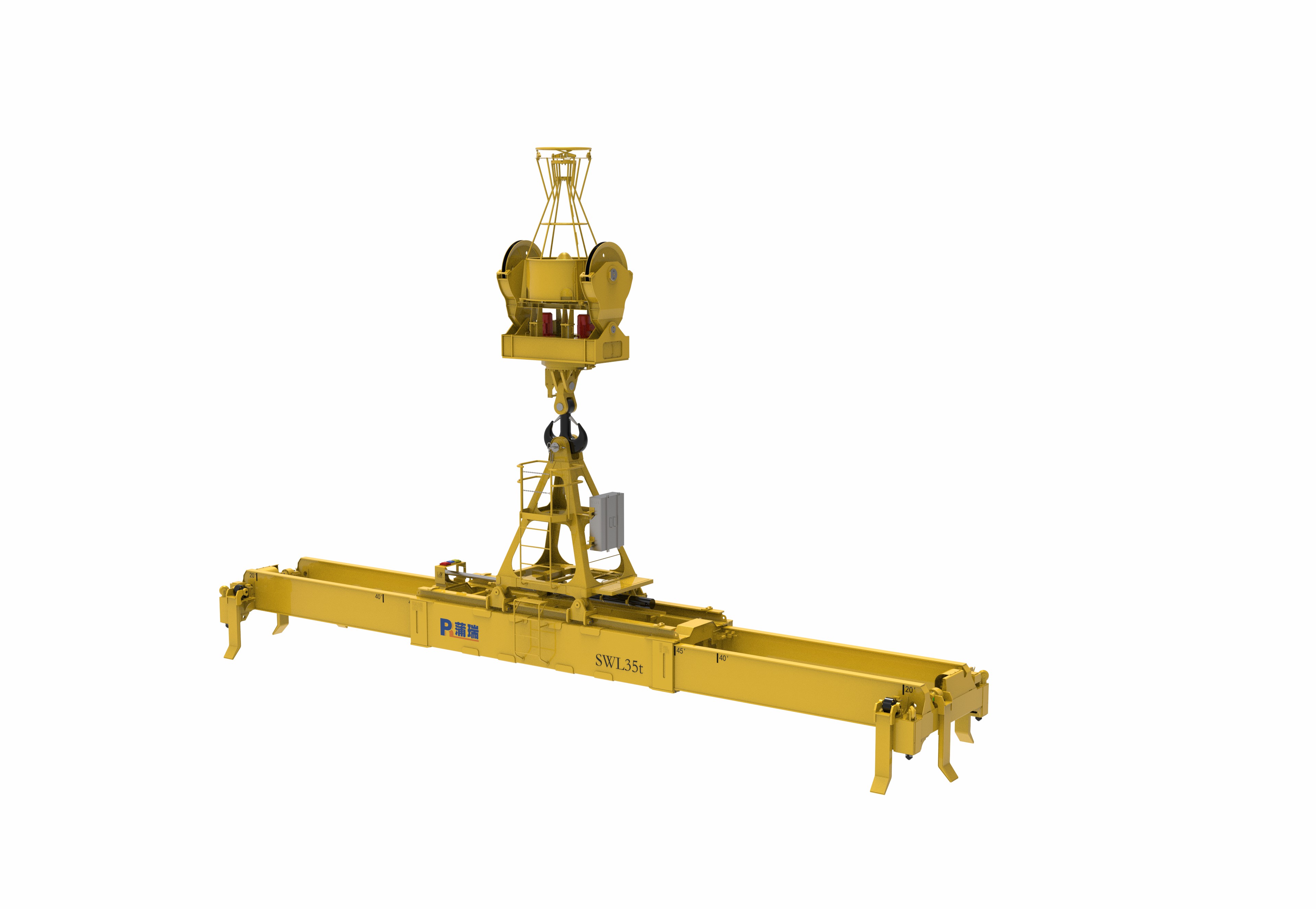 旋轉吊具 Rotating spreader