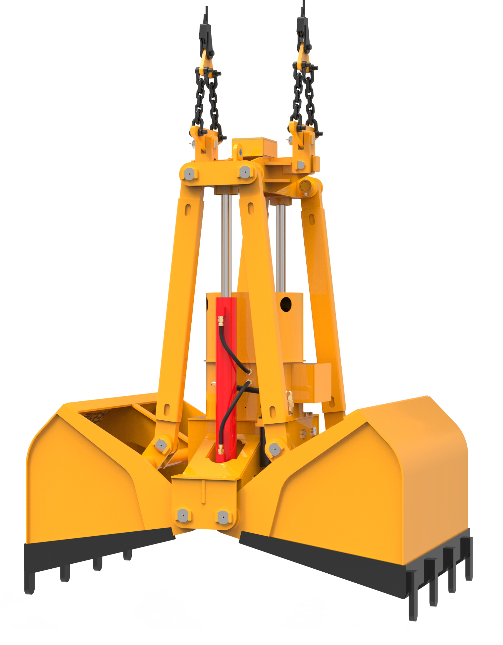 電動液壓雙瓣抓斗 DOUBLE-PETAL ELECTROHYDRAULIC GRAB